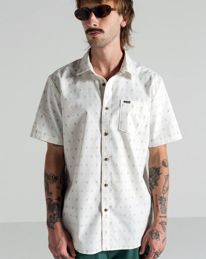 Camisa Volcom Bankstone White Combo