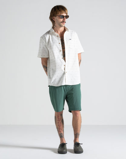 Camisa Volcom Bankstone White Combo