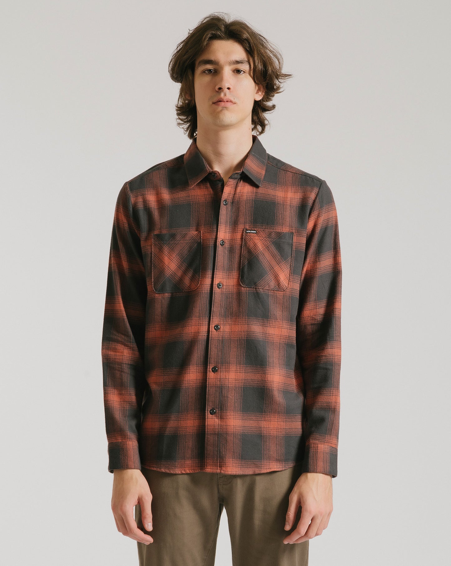 Camisa Volcom Netastone Stealth