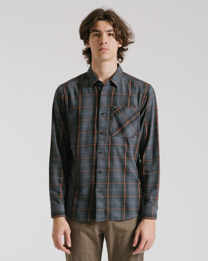 Camisa Volcom Heavy Twills Dark Slate