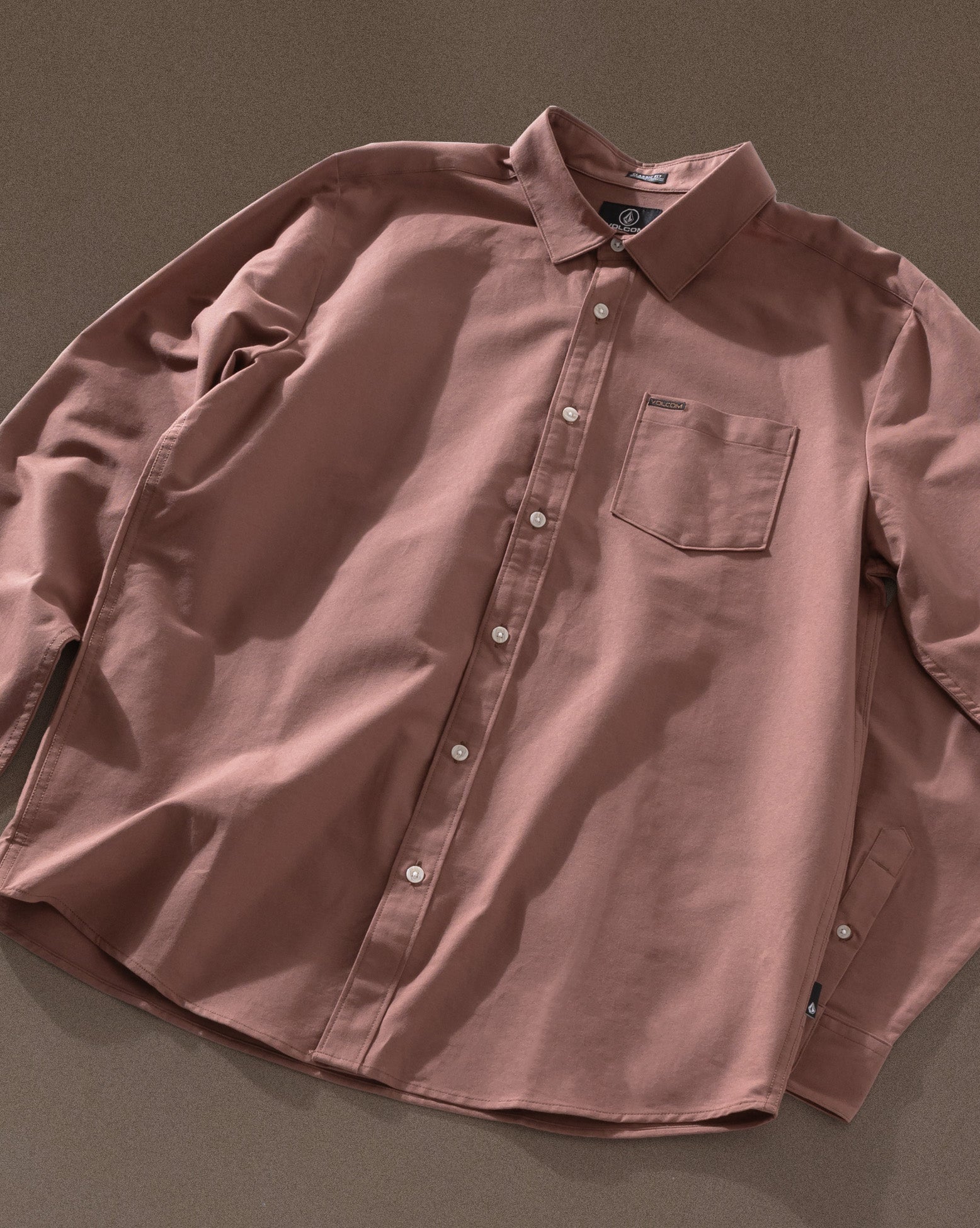 Camisa Volcom Veeco Oxford Nutmeg - Volcom Brasil - Loja Oficial