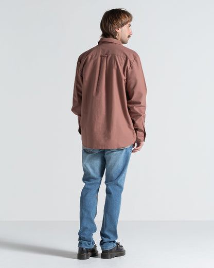 Camisa Volcom Veeco Oxford Nutmeg