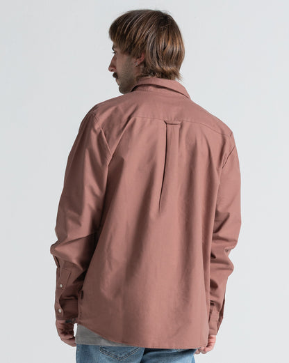 Camisa Volcom Veeco Oxford Nutmeg