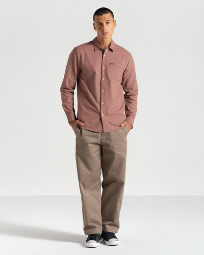 Camisa Volcom Veeco Oxford Nutmeg