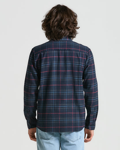 Camisa Volcom Netastone Navy