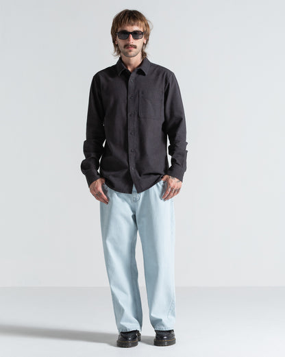 Camisa Manga Longa Volcom Date Knight Black Combo