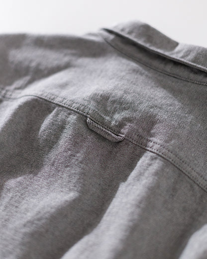 Camisa Manga Longa Volcom Levelstone Antique Black