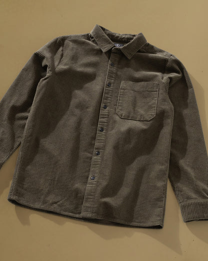 Camisa Manga Longa Volcom Fostered Dark Olive