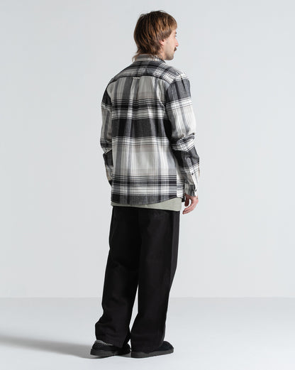 Camisa Manga Longa Volcom Park Dirty White