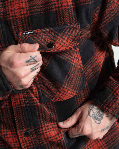 Jaqueta Volcom Bowered Burnt Sienna