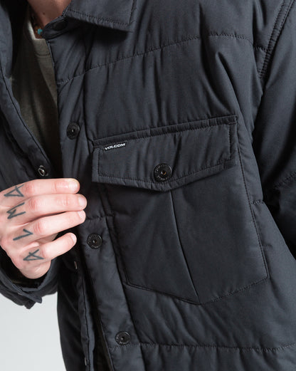 Jaqueta Volcom Westmead Quilted Black