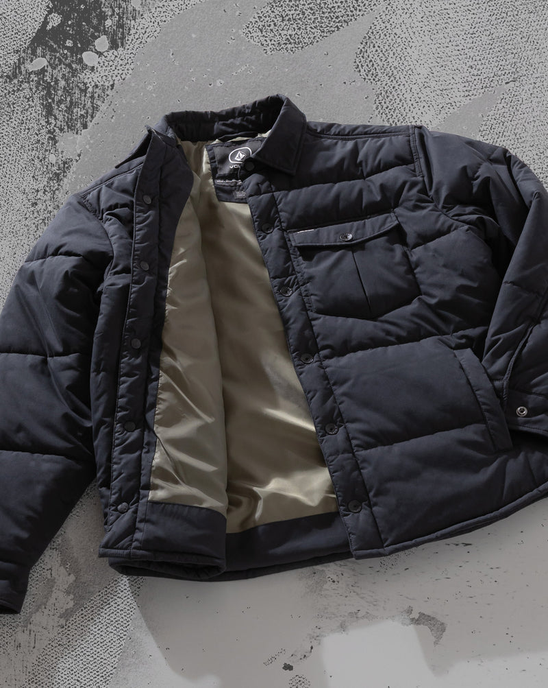Jaqueta Volcom Westmead Quilted Black