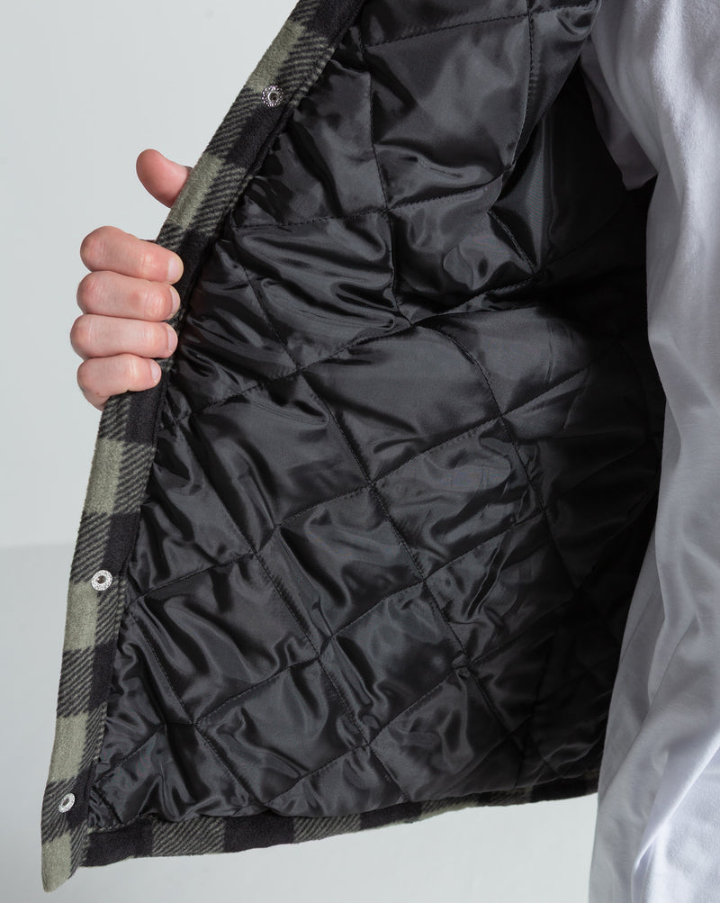 Jaqueta Leve Volcom Bowered Lined Dark Olive
