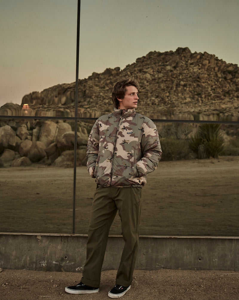 Jaqueta Volcom Dupla Face Doswalltz Camo