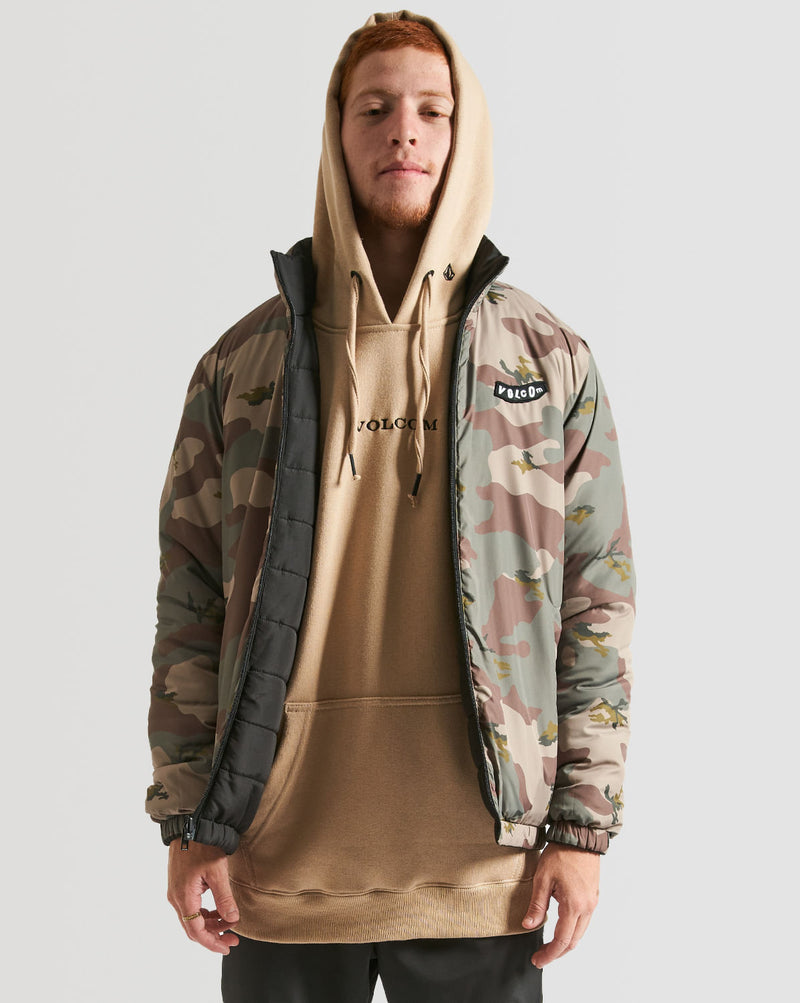 Jaqueta Volcom Dupla Face Doswalltz Camo