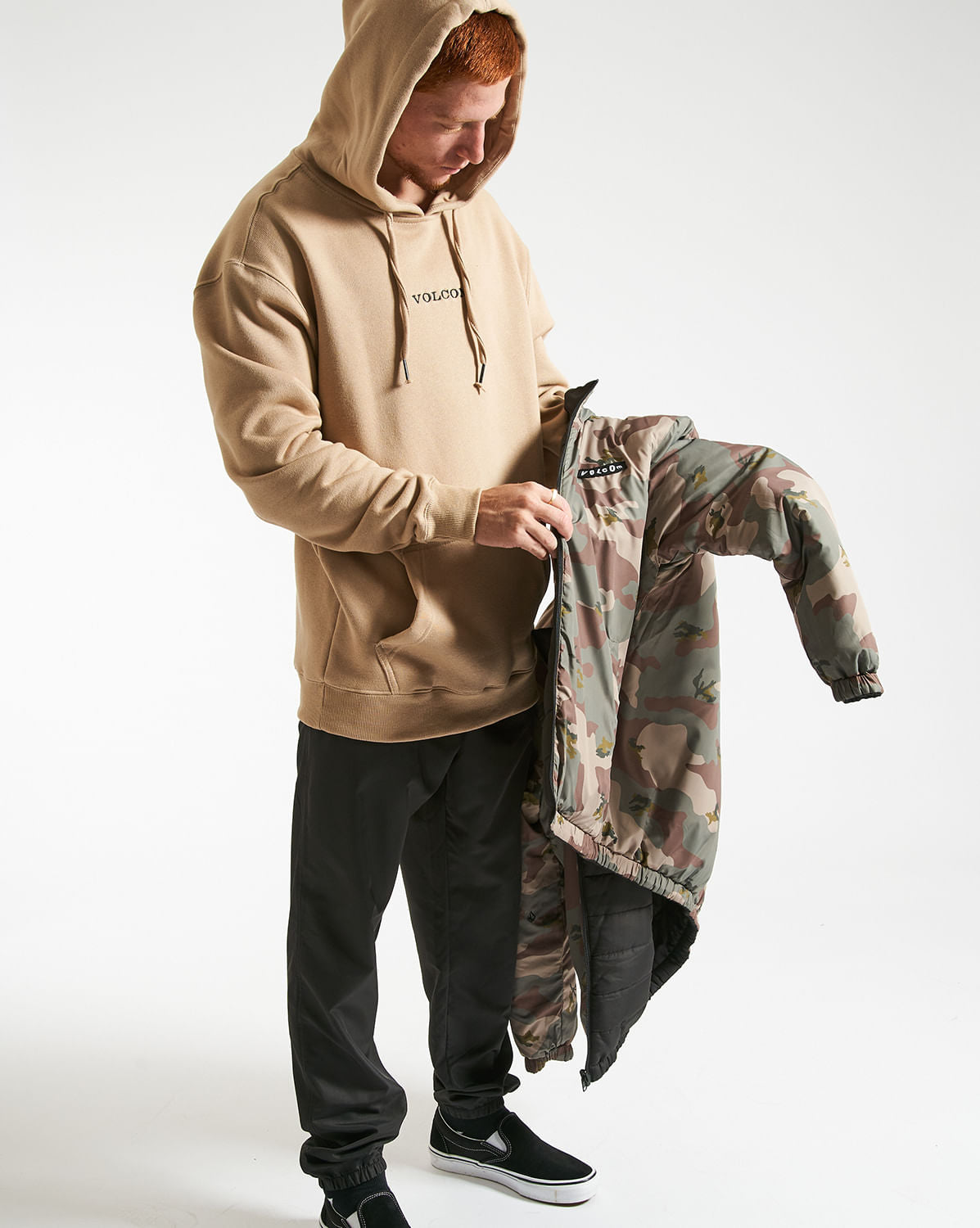 Jaqueta Volcom Dupla Face Doswalltz Camo - Volcom Brasil - Loja