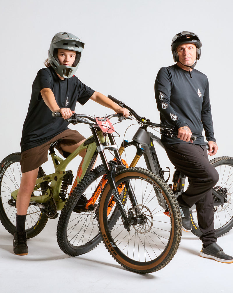 Lycra Volcom Manga Longa Iconic Stone Preta