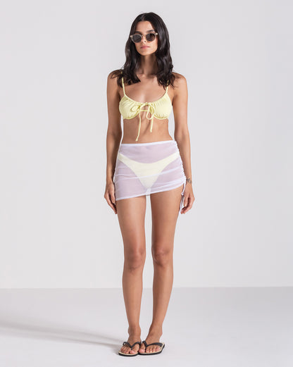 Saída de Praia Volcom Beachside Branca