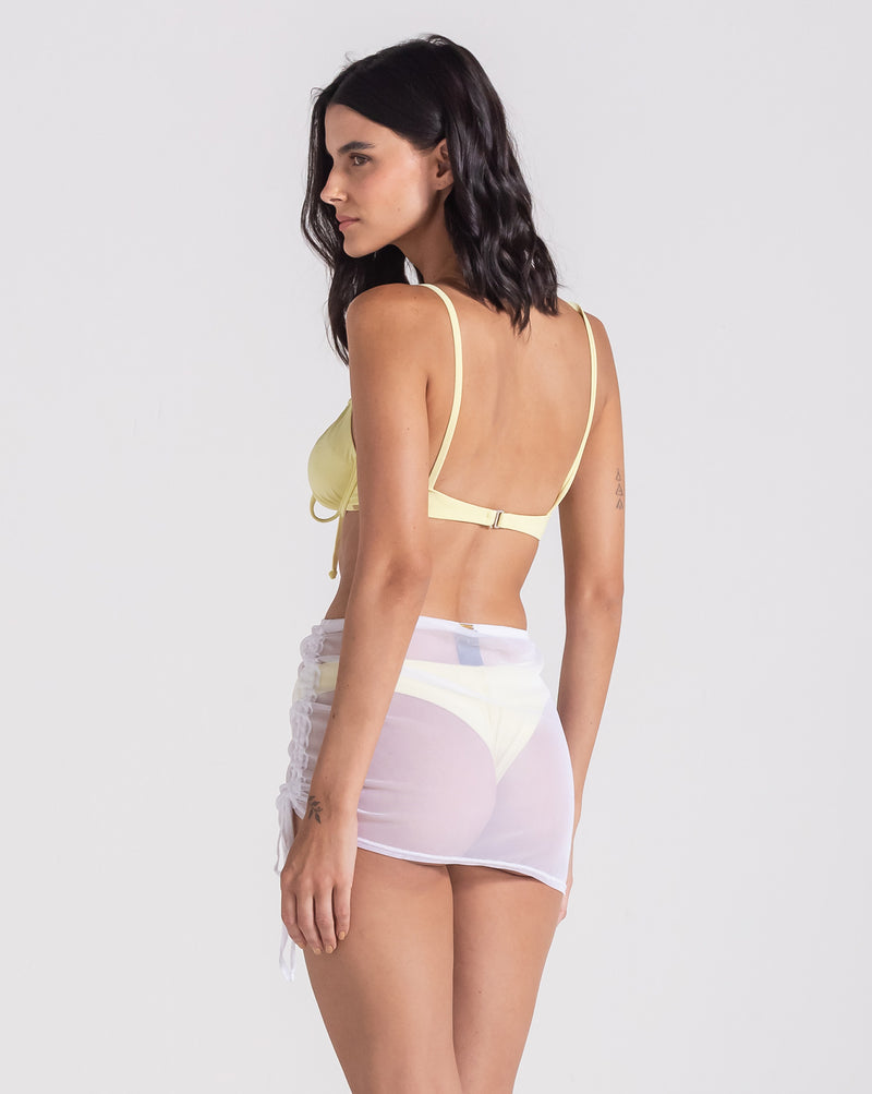 Saída de Praia Volcom Beachside Branca