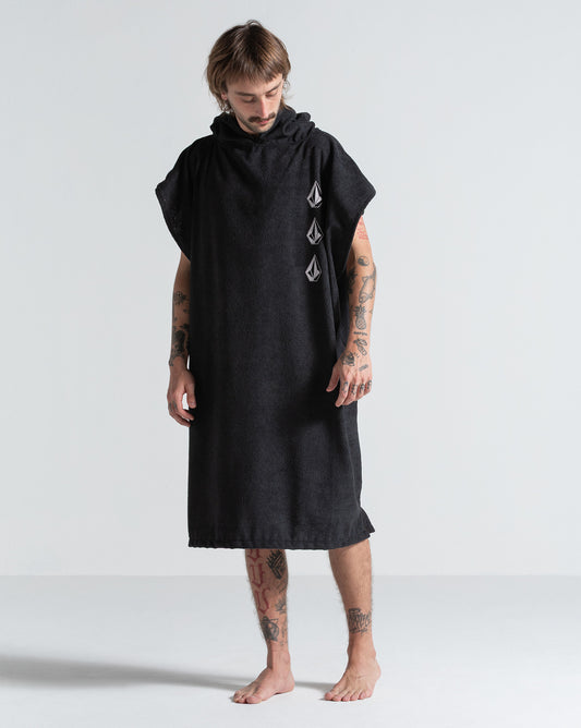 Poncho Volcom Iconic Preto