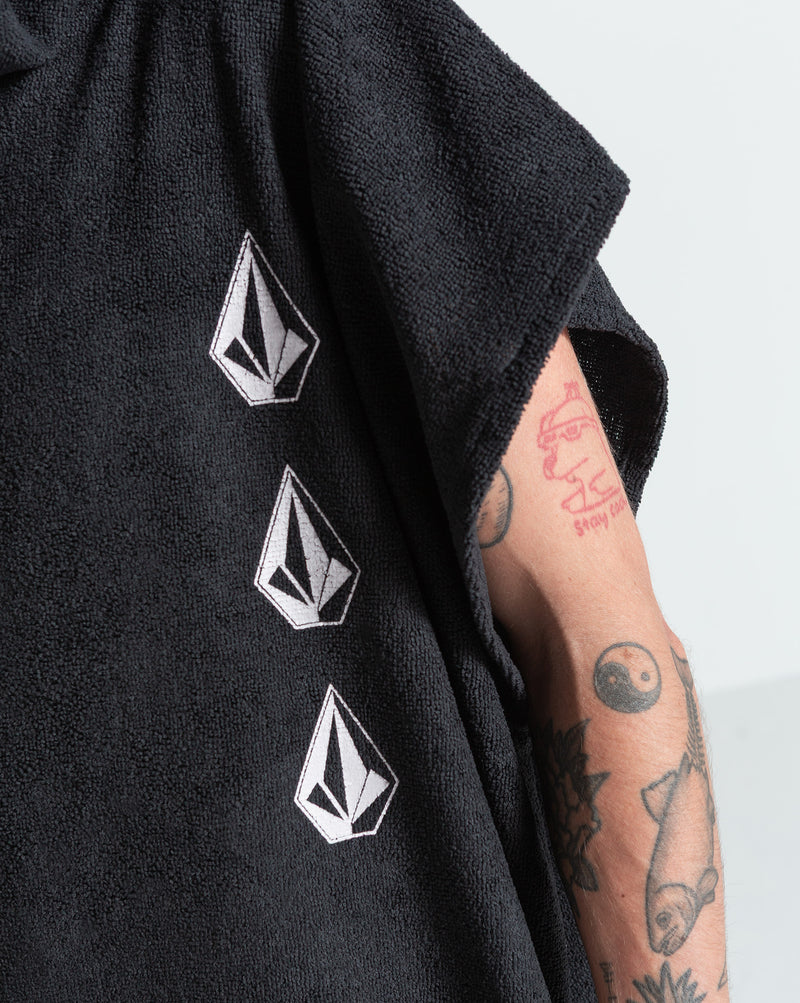 Poncho Volcom Iconic Preto