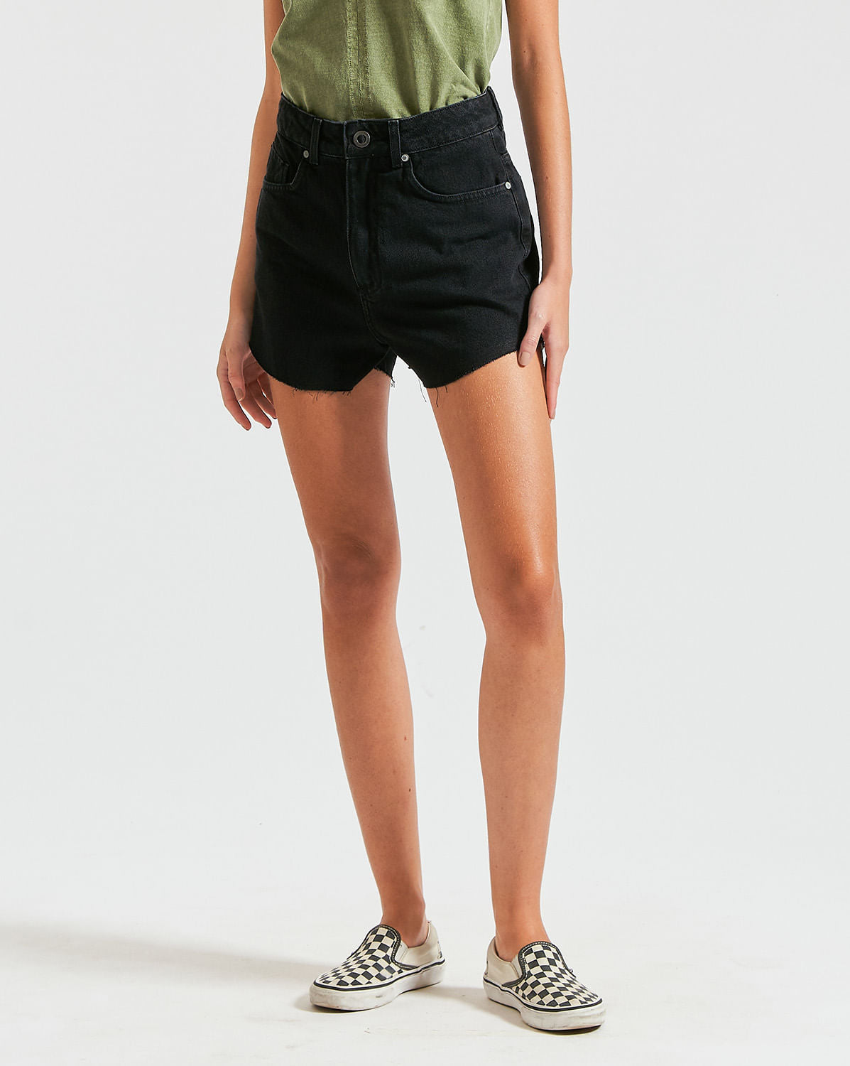 Short Jeans Volcom Coco Ho Denin Black