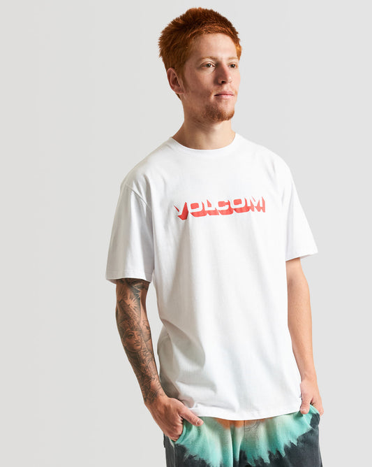 Camiseta Volcom Regular Stonedeep Branca