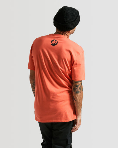 Camiseta Volcom Regular Stonedeep Vermelha