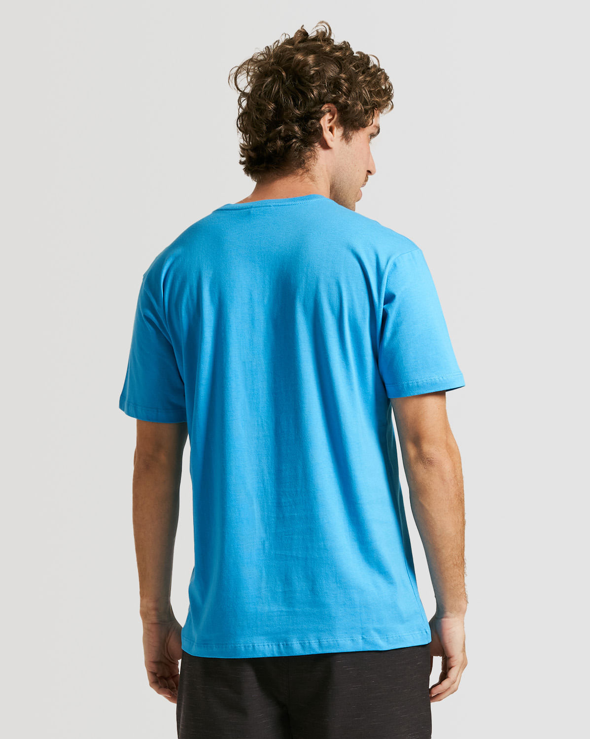 Camiseta Volcom Regular Ripp Euro Azul