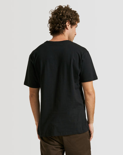 Camiseta Volcom Regular Ripp Euro Preta