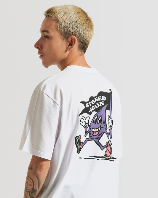Camiseta Volcom Regular Freak Flag Branca