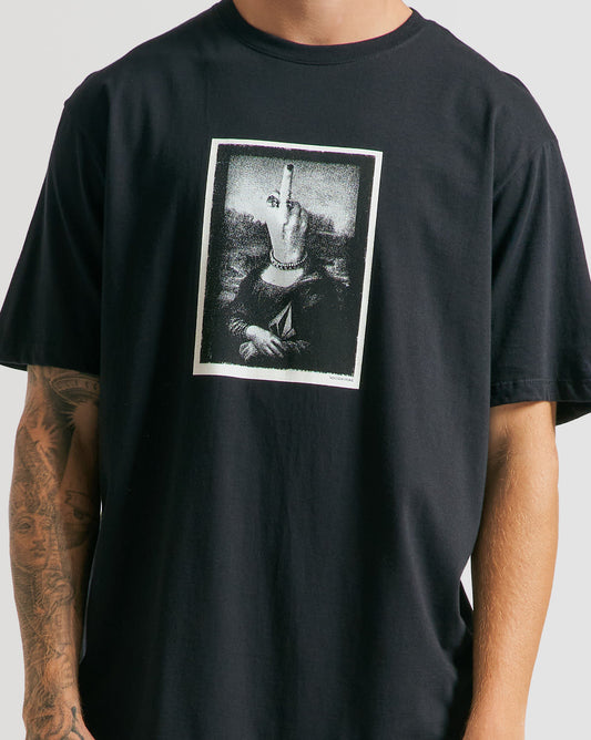 Camiseta Volcom Regular Mona Preta