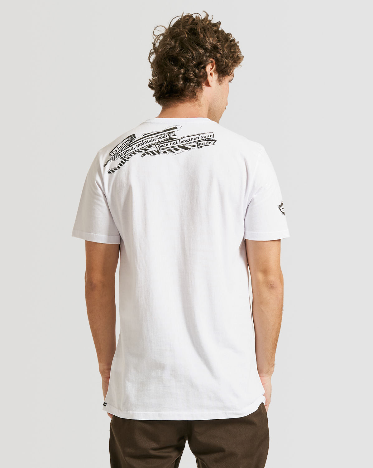 Camiseta Volcom Slim Vtv Branca