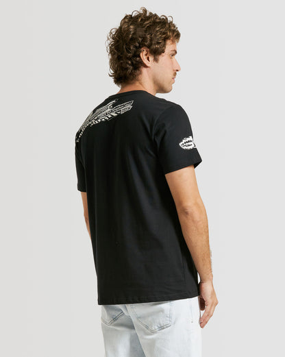 Camiseta Volcom Slim Vtv Preta