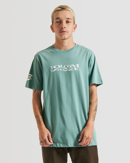 Camiseta Volcom Slim Vtv Verde