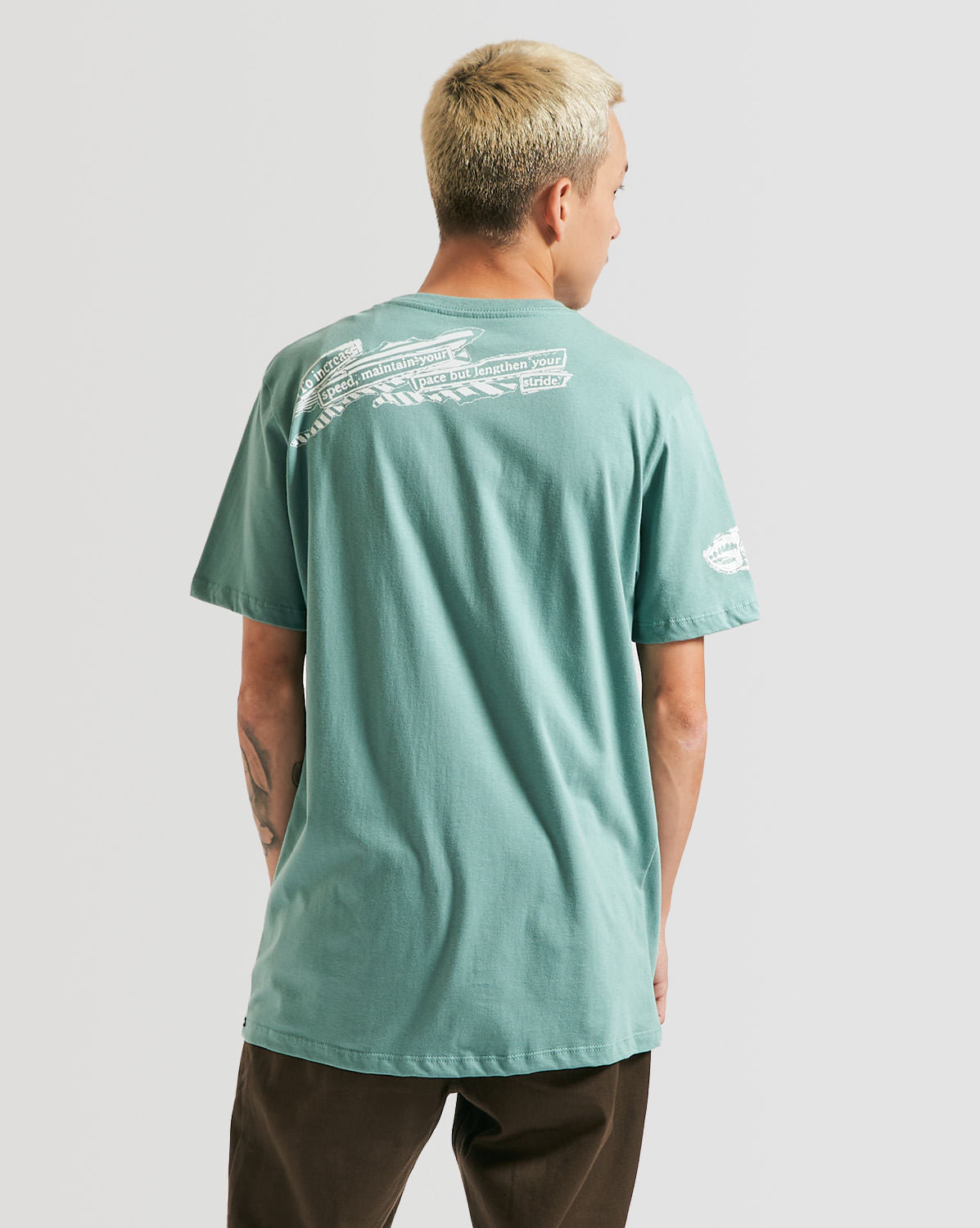 Camiseta Volcom Slim Vtv Verde