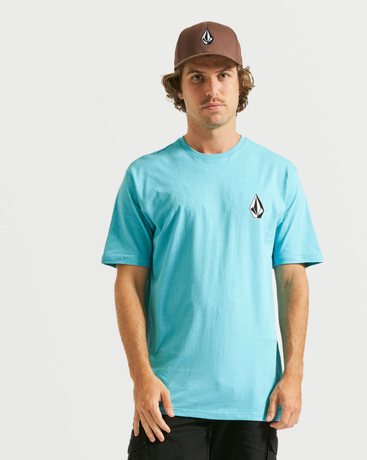 Camiseta Volcom Regular Deadly Stone Azul