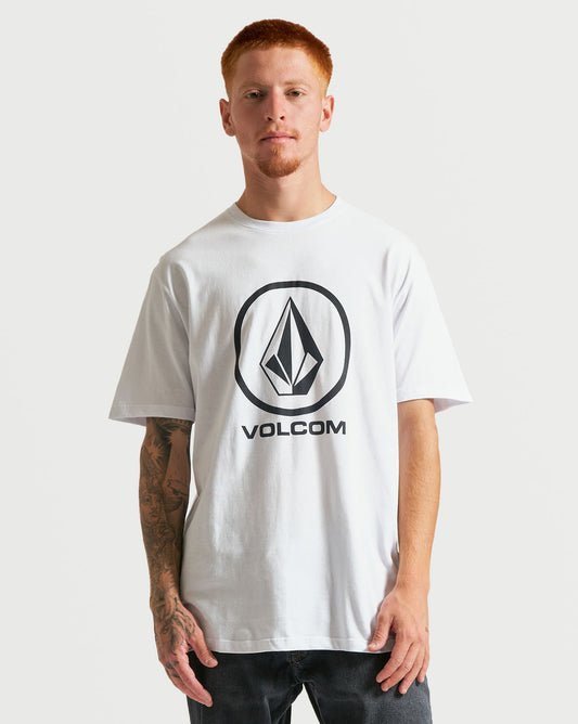 Camiseta Volcom Regular Crisp Stone Branca