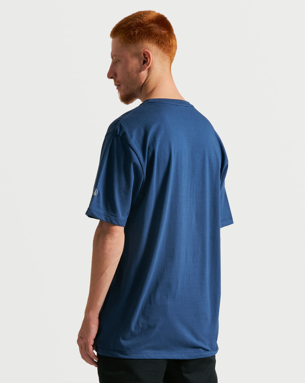 Camiseta Volcom Regular Solid Stone Azul