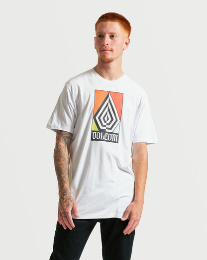 Camiseta Volcom Regular Zorn Branca