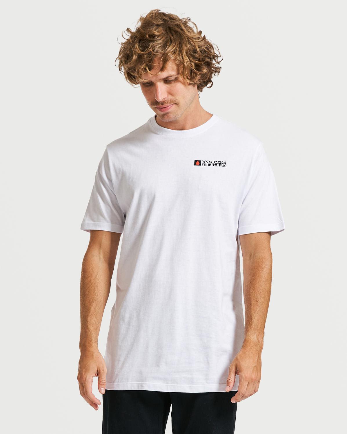 Camiseta Volcom Regular Slider Branca