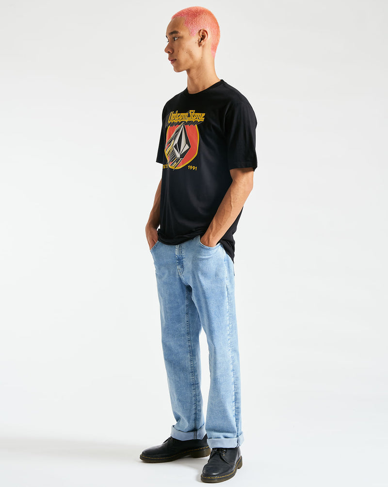 Camiseta Volcom Regular Vengeance Preta