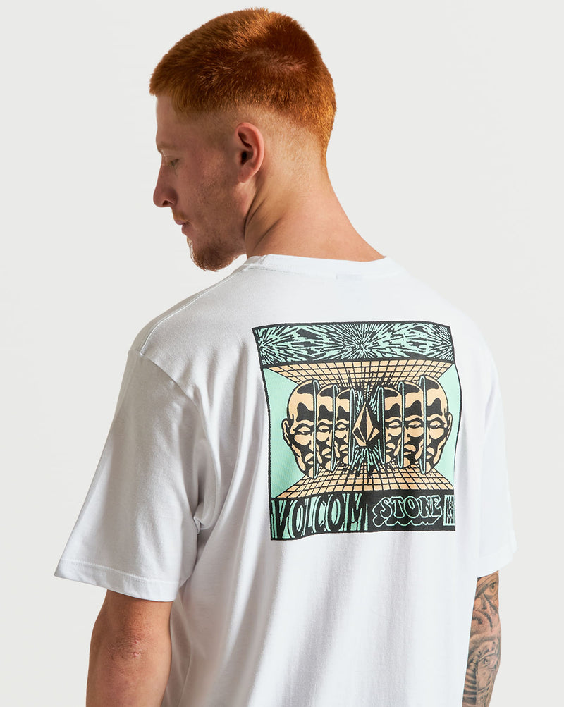 Camiseta Volcom Regular Ardor Branca