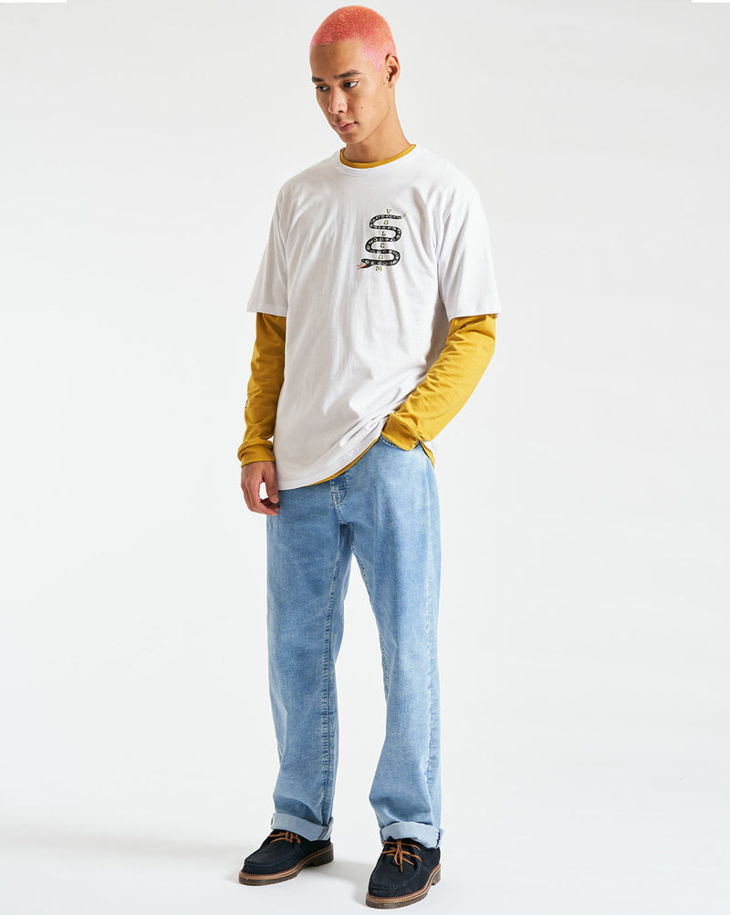 Camiseta Volcom Regular Slither Branca
