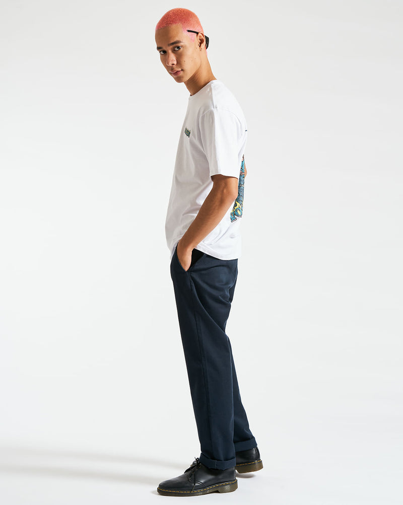 Camiseta Volcom Regular Brimstone Branca