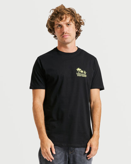 Camiseta Volcom Slim Cynical Preta