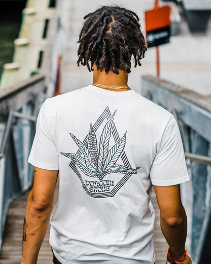 Camiseta Volcom Slim Homegrown Off White