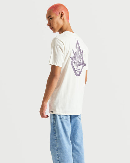 Camiseta Volcom Slim Homegrown Off White