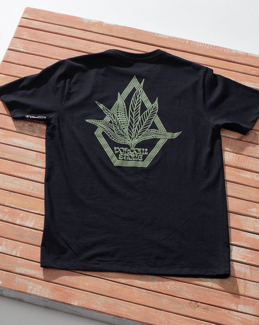 Camiseta Volcom Slim Homegrown Preta