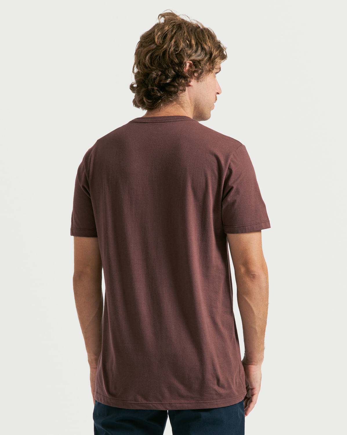 Camiseta Volcom Slim Cover Up Vinho